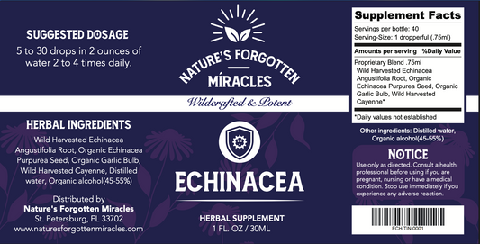 NFM's ECHINACEA - Boost your body's immune system